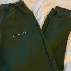 Premium Alphalete (Medium) Green Joggers